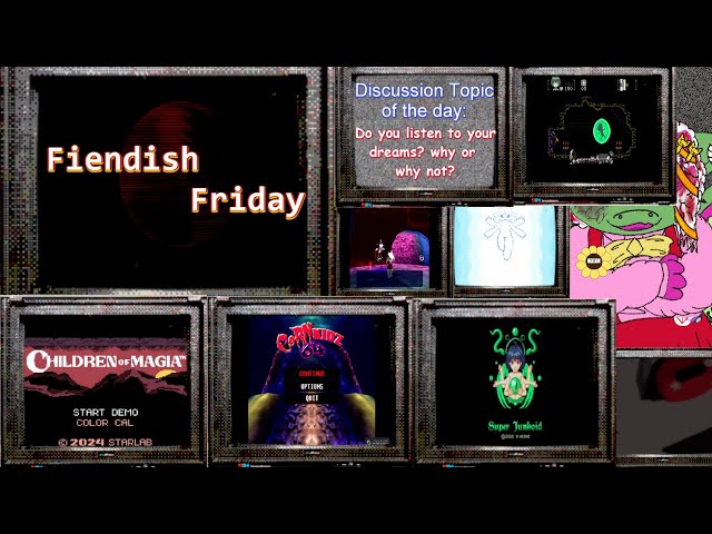 Fiendish Fridays| 02.07.2025 | Children Of Magia Demo + Corn Kidz 64 + Super Junkoid