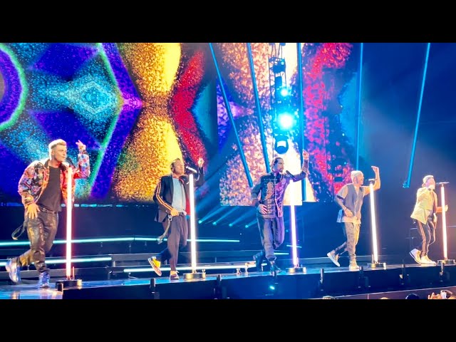 Backstreet Boys - As Long As You Love Me live in Las Vegas, NV - 4/15/2022