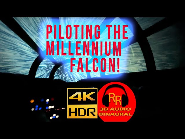 Experience Millennium Falcon Smugglers Run in 4K HDR with 3D Audio!