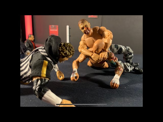 Jon Moxley Vs Killer Kross ILW Bloodsport Special (WWE Action Figure Match)