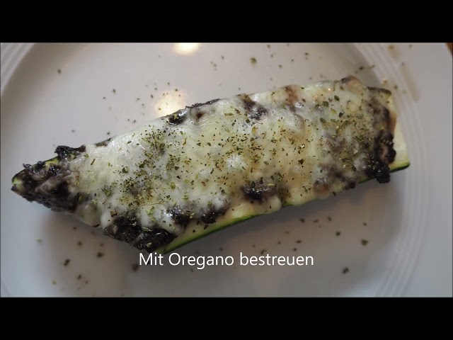 Zucchini mit Champignons