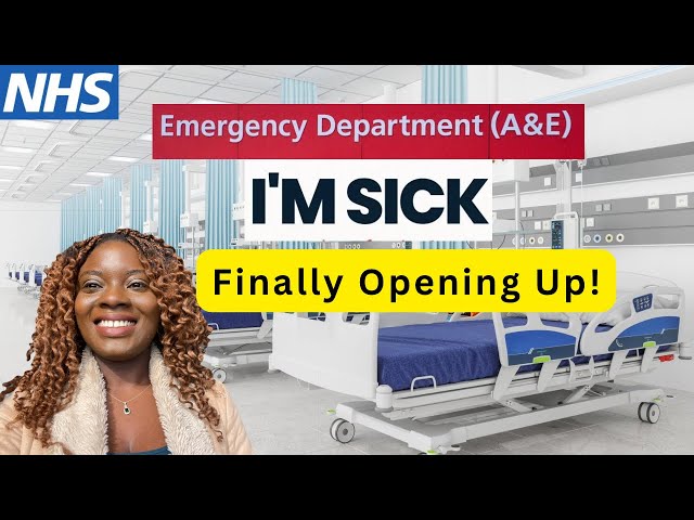 EMERGENCY UK 🇬🇧 HOSPITAL VISIT: My NHS A&E Experience While Sick