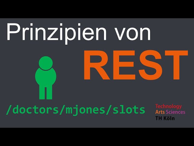 Prinzipien von REST