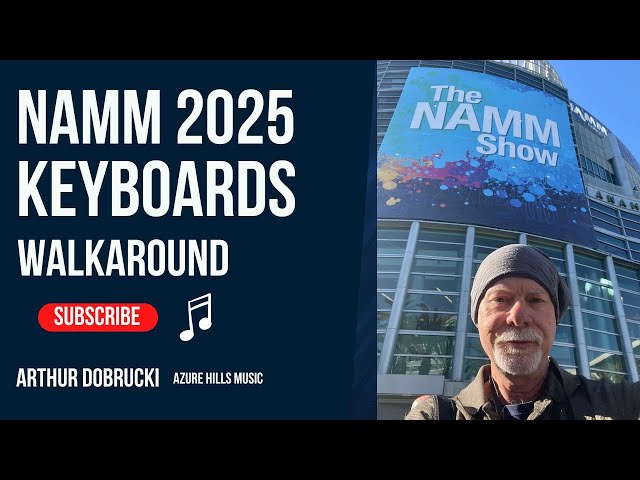 NAMM 2025 Keyboards Walkaround