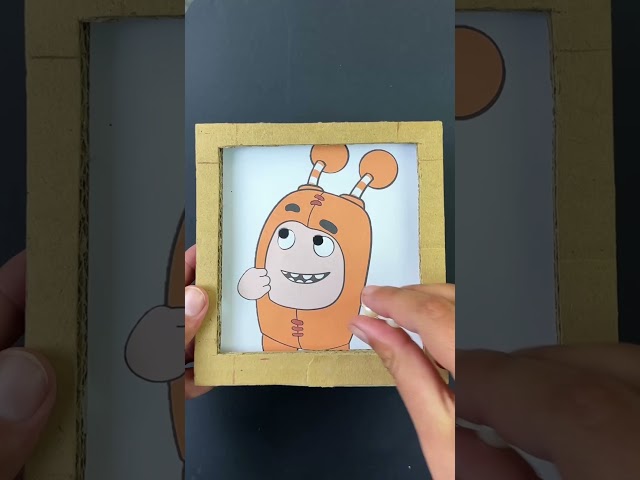 Oddbods sprunki cardboard game #art #game #squidgamediy #sorunki