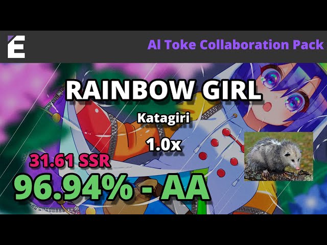 RAINBOW GRIL (96.94% AA) [3255-578-38-2-4-15]