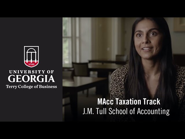 Master of Accountancy - Taxation Track | The University of Georgia Terry College of Business