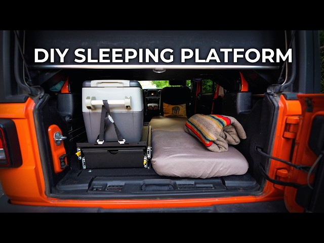 DIY Jeep Sleep Platform Under $100