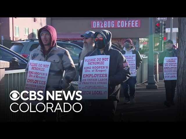 Union organizers hold news conference on King Soopers strike