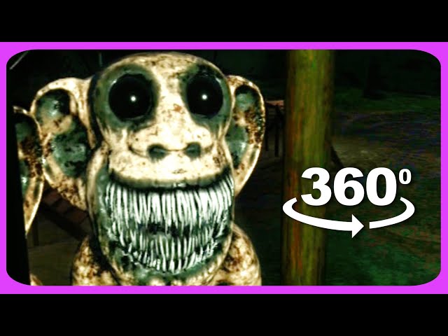 Scary MONSTER Monkeys Jump Scares in Zoonomaly 360!