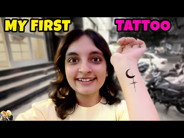 MY FIRST TATTOO | Aayu and Pihu Show