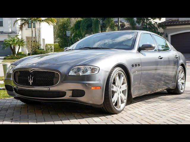 2008 Maserati Quattroporte Walk-around Video