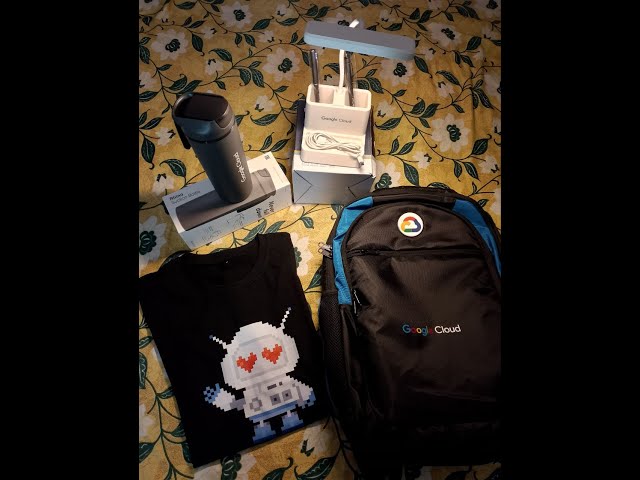 Arcade Google Cloud Swags Unboxing | Premium Milestone Swags |#shorts #viral#trending#trendingshorts