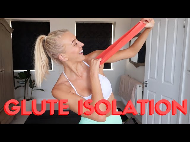 20 Minute Glute Isolation Workout | Resistance Band Booty Workout!