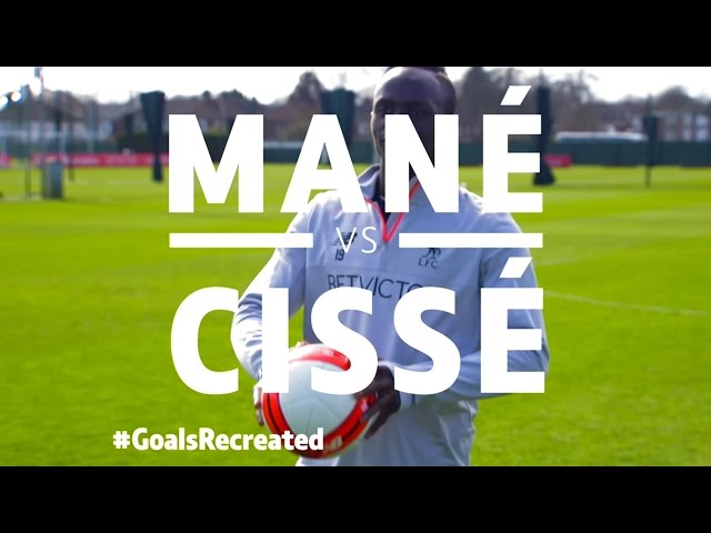 Emre Can shows Mane how it's done! Wonder goal nailed for BT Sports' #GoalsRecreated