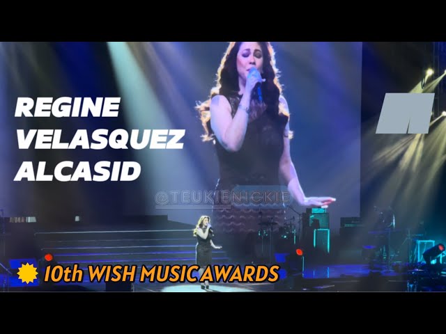 [4K]  REGINE VELASQUEZ-ALCASID FULL PERFORMANCE AT 10TH WISH MUSIC AWARDS