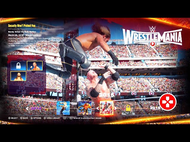 WWE 2K24 Showcase - Randy Orton vs. Seth Rollins | WrestleMania 31