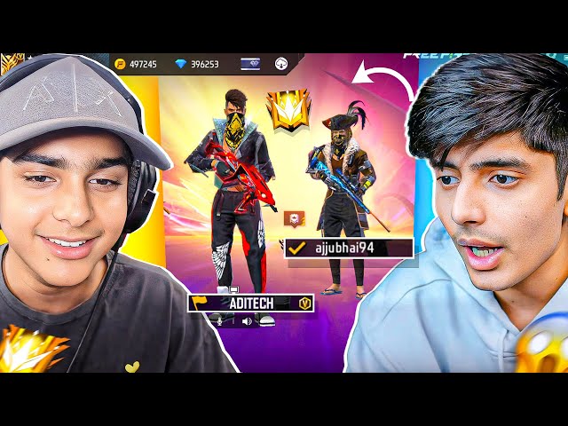 Ajjubhai & Aditech Pranked With Funny Youtuber Gone Wrong 🤯 - Garena Free Fire Max