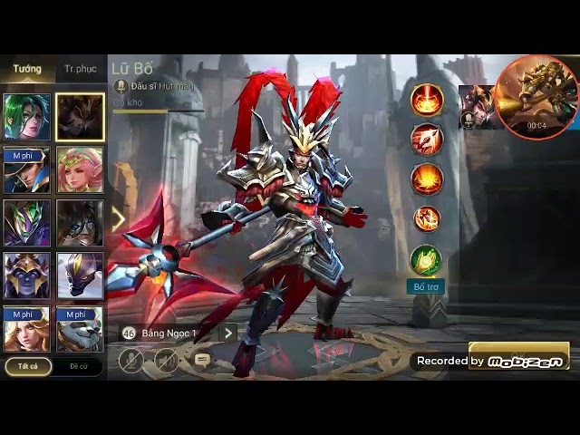 Garena Liên Quân Mobile [NO.9] --- sử dụng tướng Lữ Bố solo với Zuka