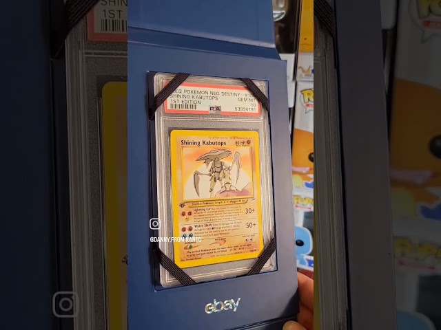 Shining Kabutops ✨️ 1st edition  PSA 10 💎 😏