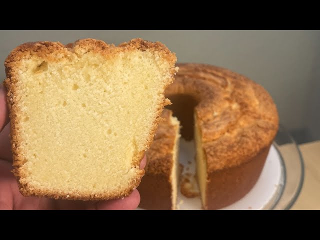 Easiest Pound Cake Recipe Ever! (Foolproof 2-Step Pound Cake Recipe)