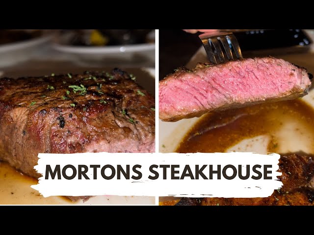 Birthday | Mortons Steakhouse | Houston | Menu and Review