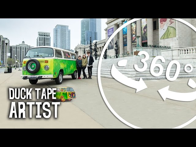 Duck Tape® Road Trip: 360 View of Field Museum in Chicago