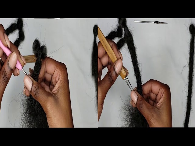 *NEW LOC TOOL* DOUBLE NEEDLE CROCHET HOOK REVIEW: GAME CHANGER FOR INSTANT LOCS!! | CYNSATIONAL LOCS