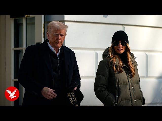 Live: President Trump visits disaster-hit Pacific Palisades to survey wildfire damage