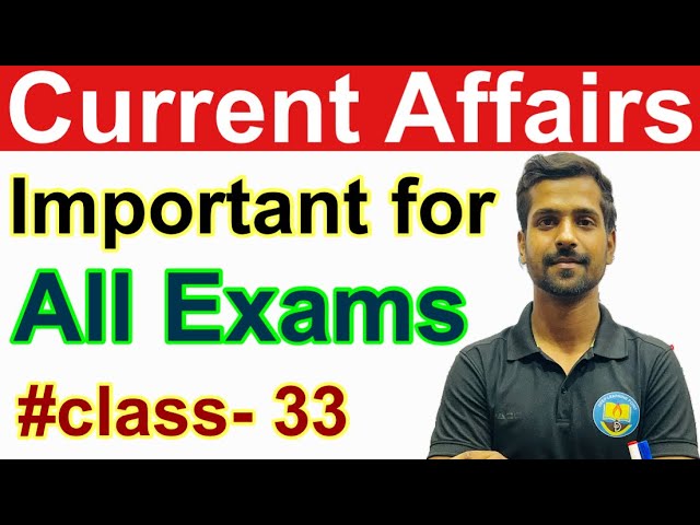 Class-33 Current Affairs for all Exam by Deepak Sir. #gk #gs for SSC PCS . Current Affairs