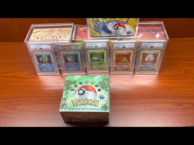 Opening a $11,000 Pokemon Box | 1999 1st Edition Jungle