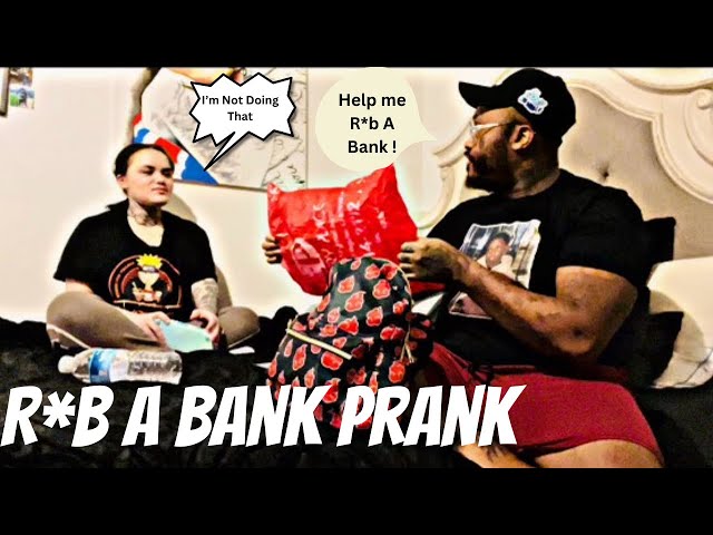 Prank Wars | Telling My Wife To R*B A Bank PRANK * Watch Till End **