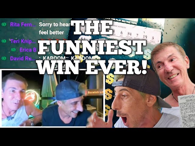 The Longest And Funniest Scratch Off Win Ever!!!!🚀