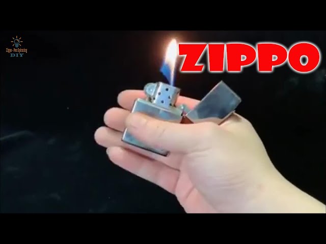 How to skillfully and creatively turn and turn on zippo - tutorial 17 (P81)