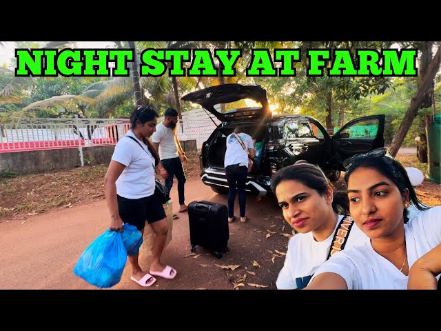 Night Stay At Farm | Konkani Vlog | Spaina And Angelo