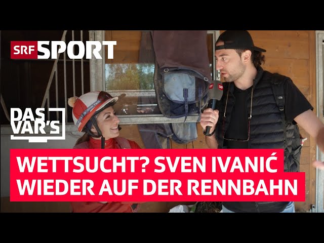 Wiedersehen auf der Pferderennbahn: Sven trifft Hedy wieder. «Das VAR’s» Folge 51 | SRF Sport