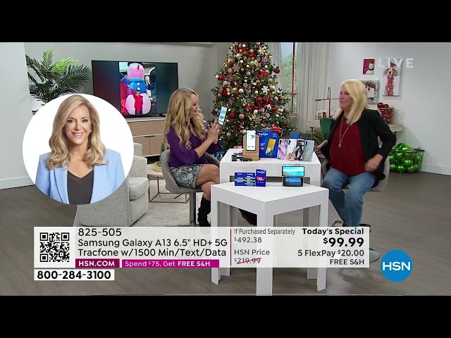 HSN | Electronic Gift Connection - Samsung Tracfone 12.06.2022 - 12 AM