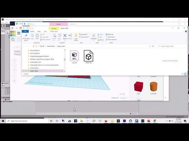 Tinkercad to Reality Composer