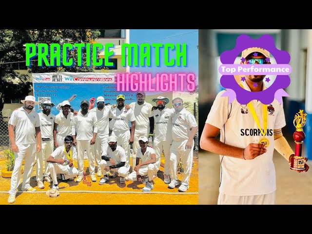 Scorpions CC 🦂 | Match highlights | Tamil commentary |