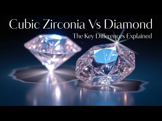 Cubic Zirconia vs Diamond: Which One Should You Choose? 💎 Side-by-Side Comparison