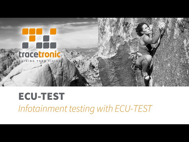 Infotainment testing with ecu.test