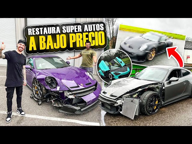 ESTE YOUTUBER COMPRA Y RESTAURA SUPER AUTOS A UN PRECIO MUY BARATO - MAT ARMSTRONG