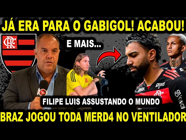 JÁ ERA PARA O GABIGOL! MARCOS BRAZ JOGOU TODA MERD4 NO VENTILADOR! FILIPE LUIS SUPREENDEU O MUNDO...