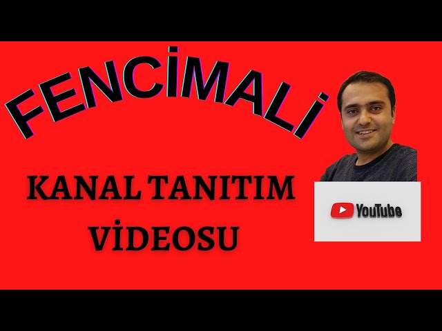 KANAL TANITIM VİDEOSU