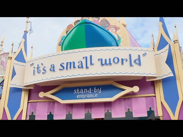 it's a small world | Ride Thorough | Oct. 2024