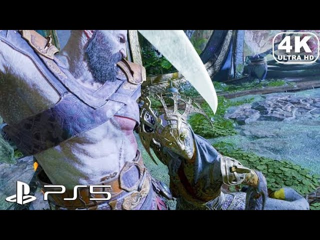 ps5 God of War Ragnarök [4K HDR  10) GOD OF WAR RAGNARÖK 2023 ultra realistic game play