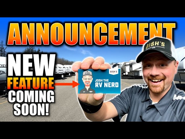 BIG ANNOUNCEMENT! New Way to get RV Info COMING SOON!