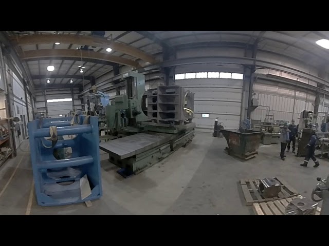 2018-02-27 Fort Mcmurray Clearwater shop Tos cnc Boring Mill