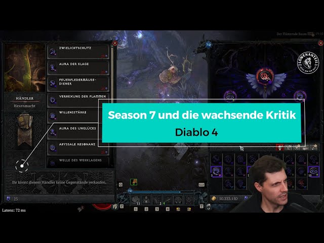 Diablo 4: Season 7 und die wachsende Kritik