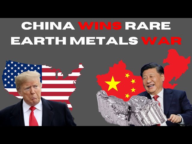 U.S. Has Already Lost The Rare Earth Metal War Against China